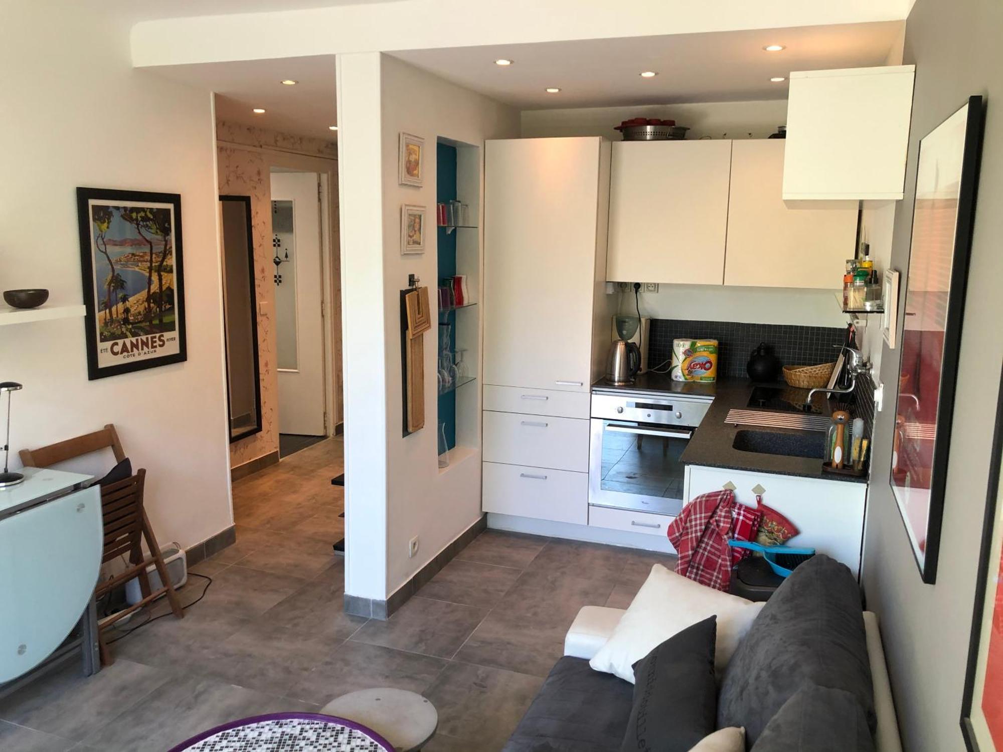 Only 60M To The Beach, 2 Bedroom Cozy Apartment, 80M2 Big Garden, Very Central Cannes Zewnętrze zdjęcie