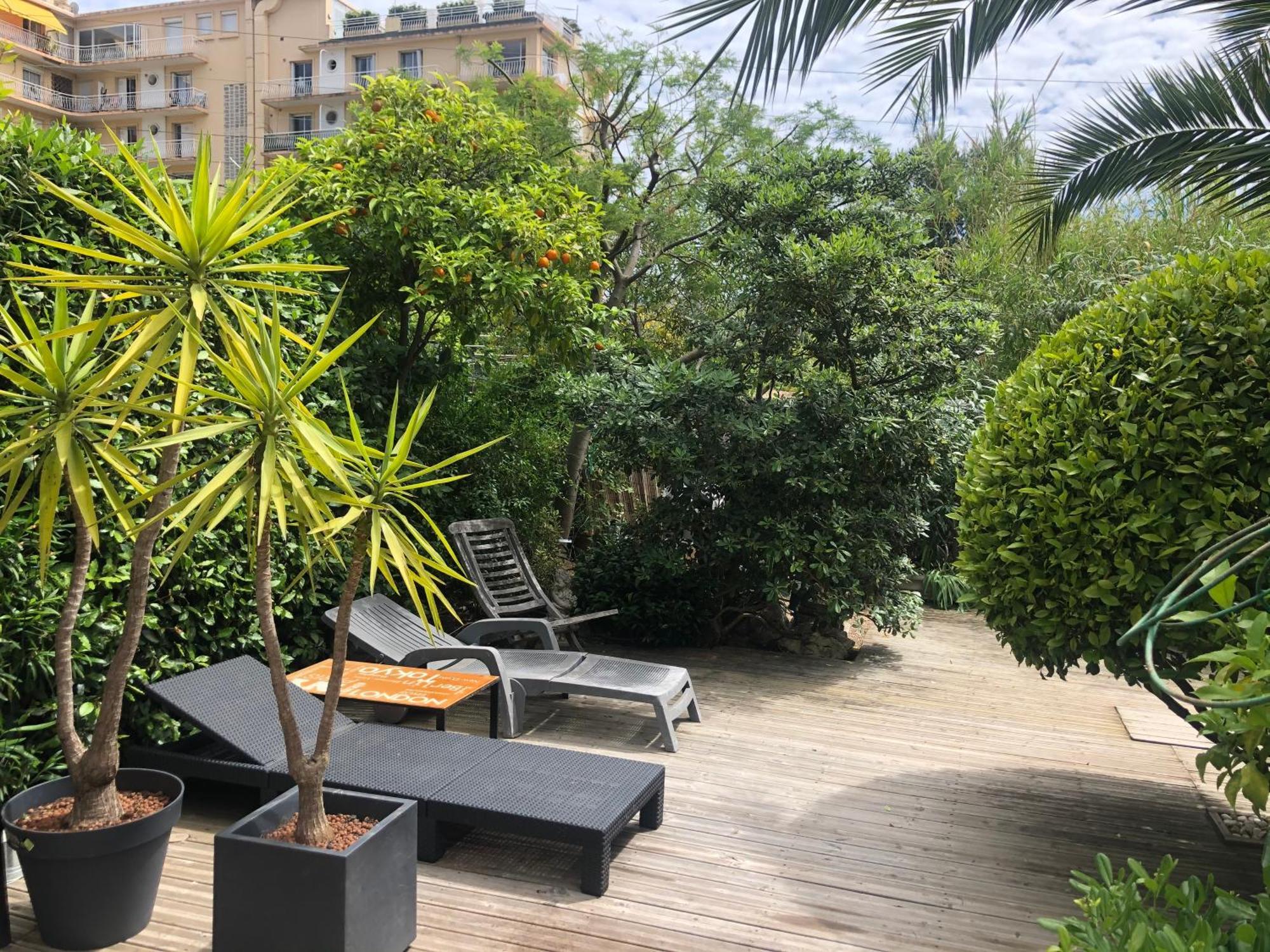 Only 60M To The Beach, 2 Bedroom Cozy Apartment, 80M2 Big Garden, Very Central Cannes Zewnętrze zdjęcie